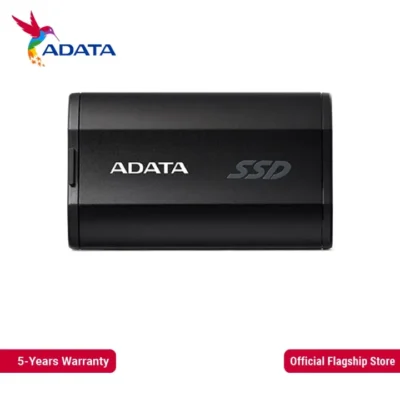 Adata SD810 1TB USB 3.2 Type-C Portable Black External SSD