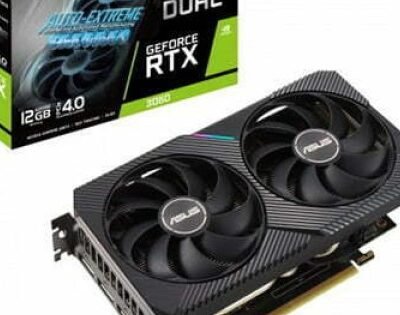 ASUS Dual GeForce RTX 3060 V2 OC Edition 12GB GDDR6 Graphics Card