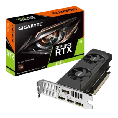 GIGABYTE GeForce RTX 3050 OC Low Profile 6G GDDR6 Graphics Card